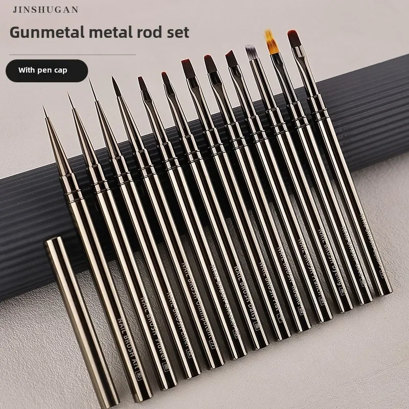 Nail Fan Brush - New Product 12 Pcs Set Nail