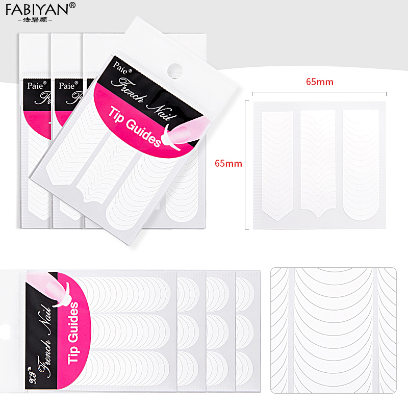 Lot 10 Packs Form Guide Sticke - Nail Art Xl 评论和价格