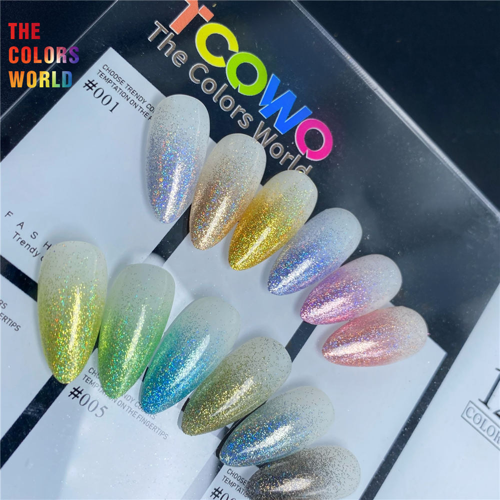 TCT-913 High Gloss Holographic - Nail Art Ombre Glitter 评论和价格