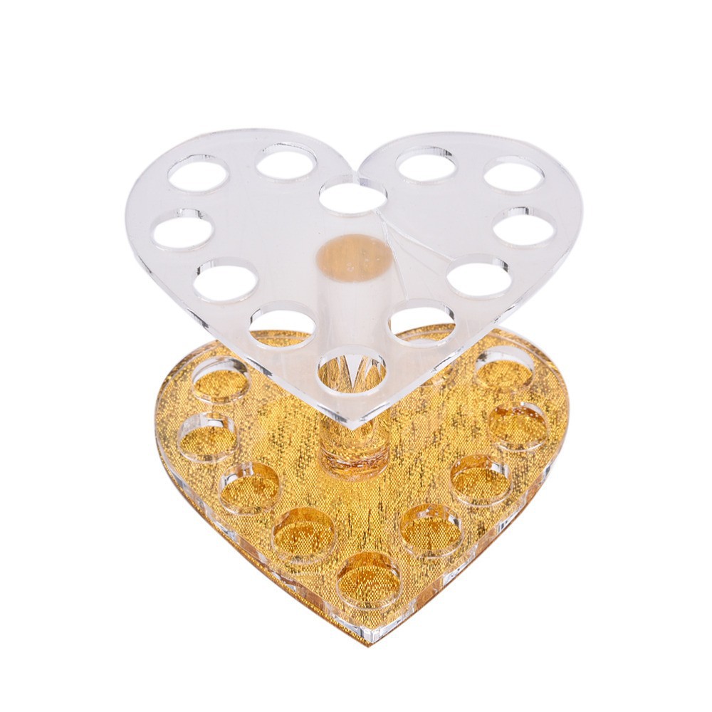 12 Holes Nail Brushes Storage  - Nail Fan Brush 评论和价格