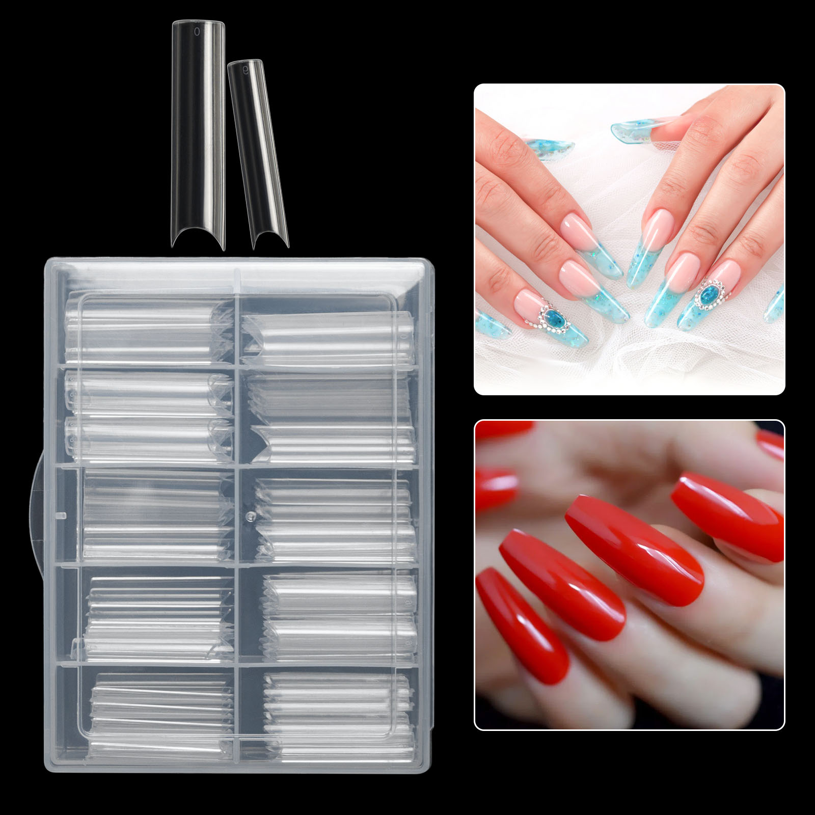 100pcs/Box XXL Extra Straight  - Nail Art Xl 评论和价格