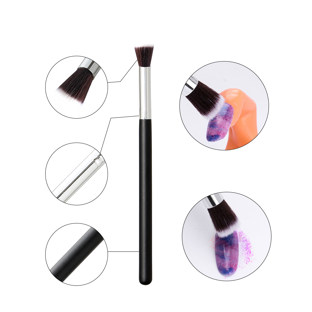BNG Soft Nail Dip Powder Brush - Nail Fan Brush 评论和价格