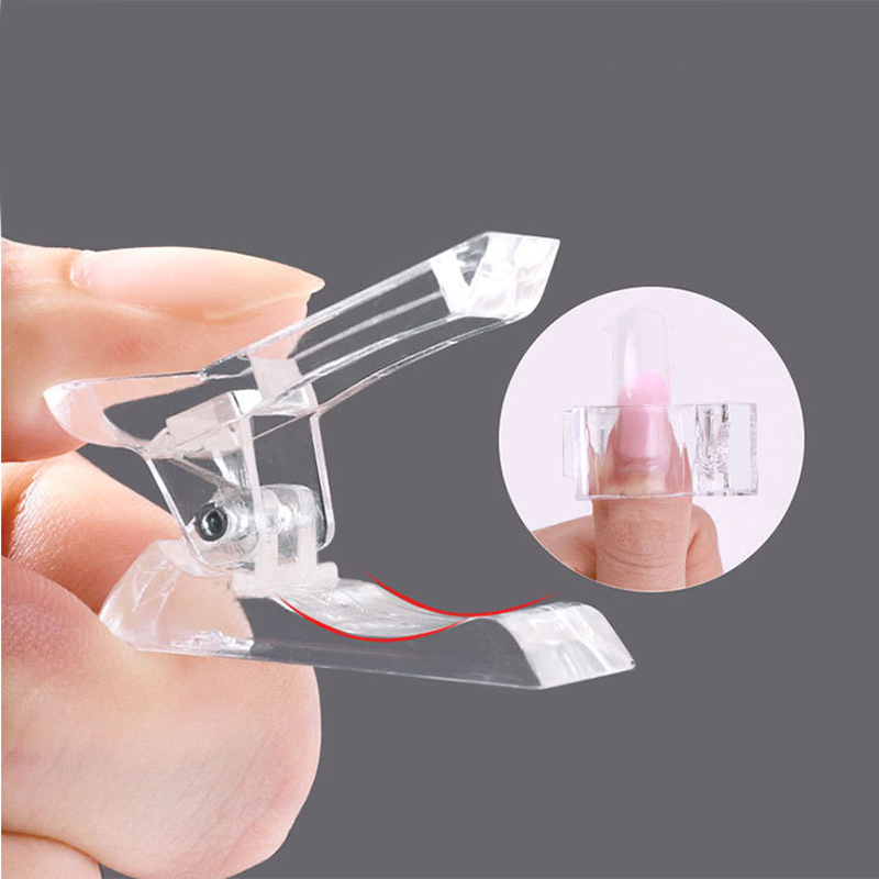 Acrylic Nail Clip Transparent  - Nail Art Xl 评论和价格