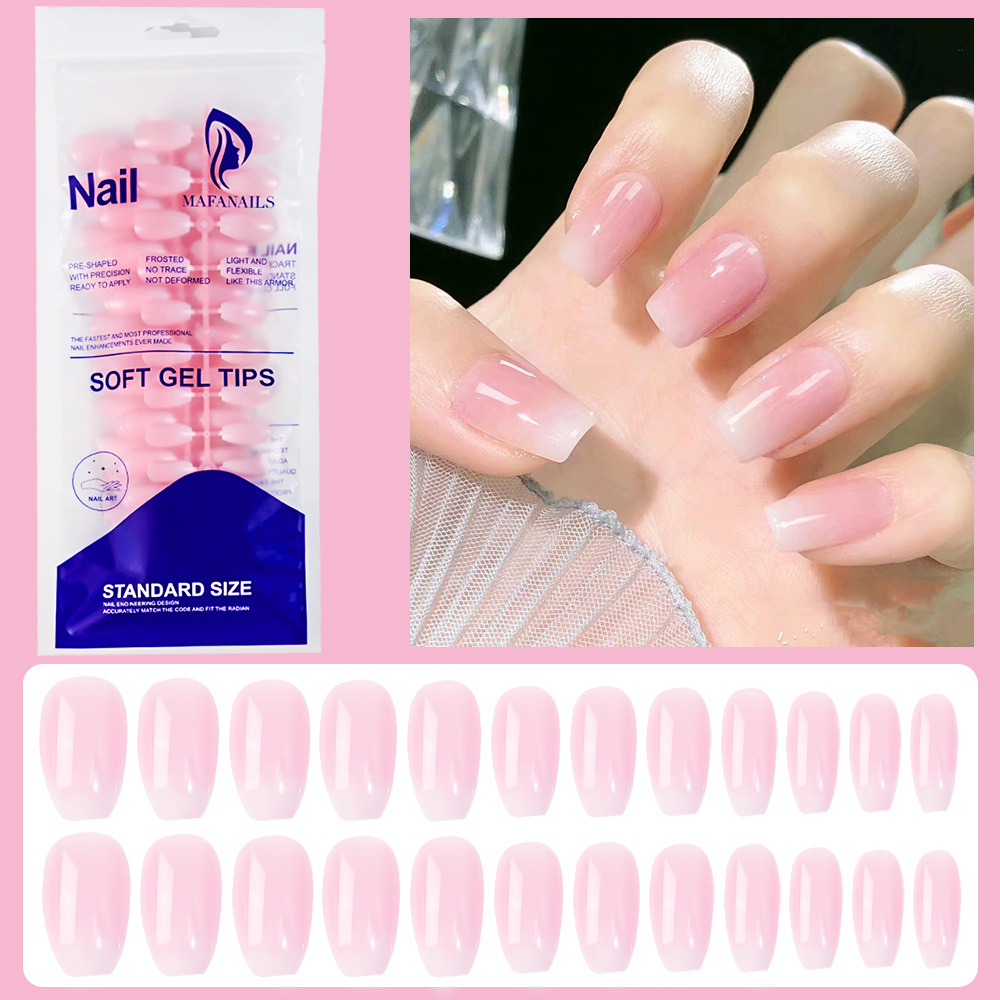 120pcs Nude White Fake Nails N - Nail Art Xl 评论和价格