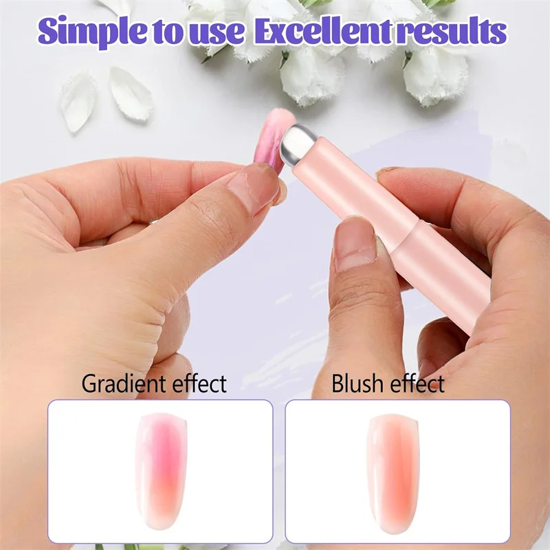 2pcs Nail Art Silicone Head Na - Nail Art Ombre Glitter 评论和价格