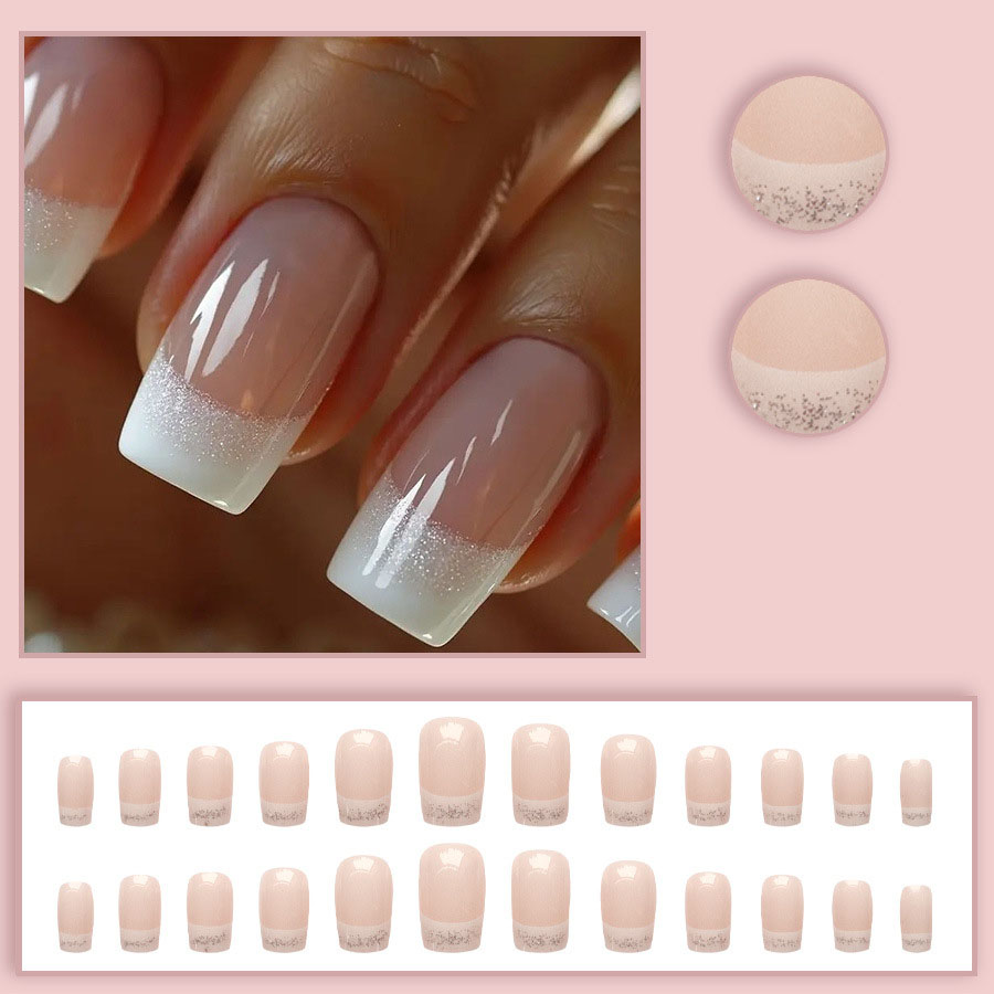 24pcs/set Medium Square fake n - Nail Art Glitter 评论和价格