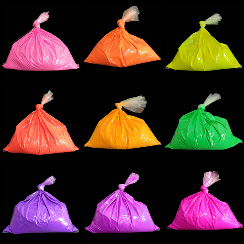 500g/Bag Fluorescent Neon Pigm - Nail Art Ombre Glitter 评论和价格