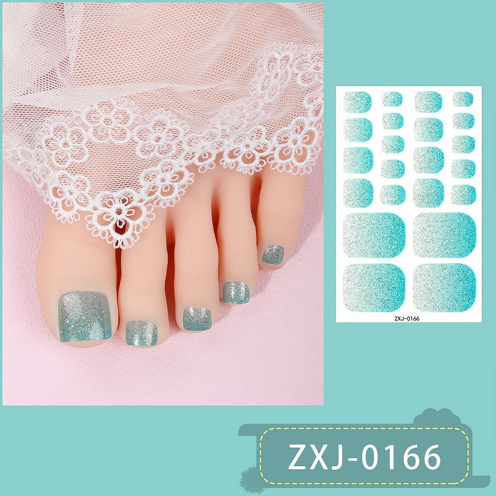 22 Tips Gradient Glitter Toena - Nail Art Ombre Glitter 评论和价格