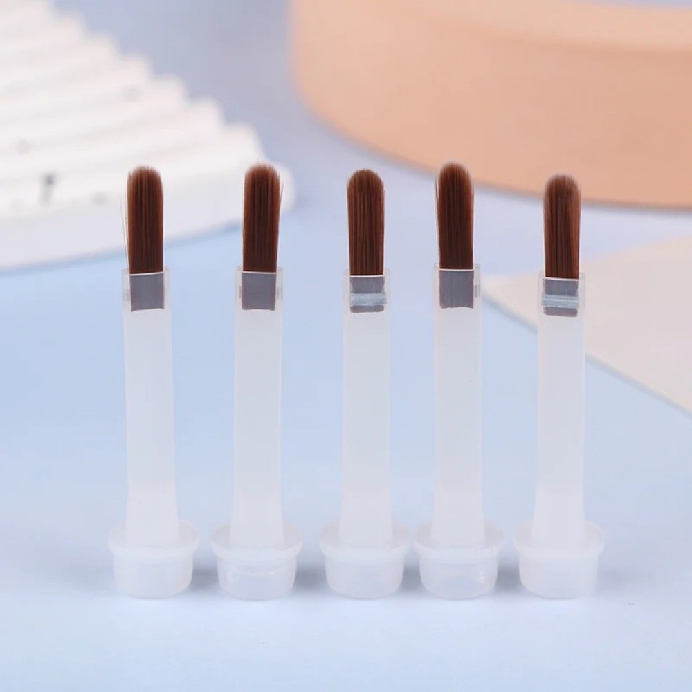 10Pcs Disposable Nail Polish B - Nail Fan Brush 评论和价格