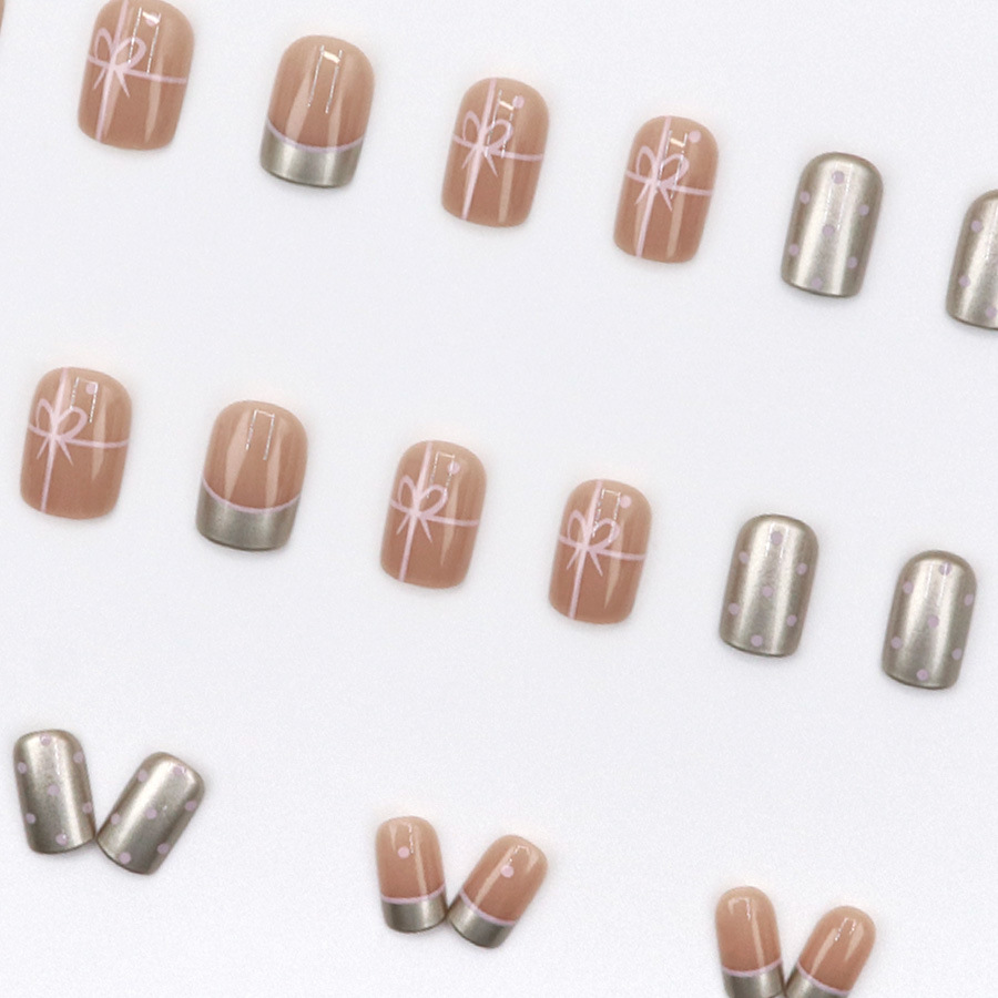 Short Square fake nails for wo - Nail Art Red 评论和价格