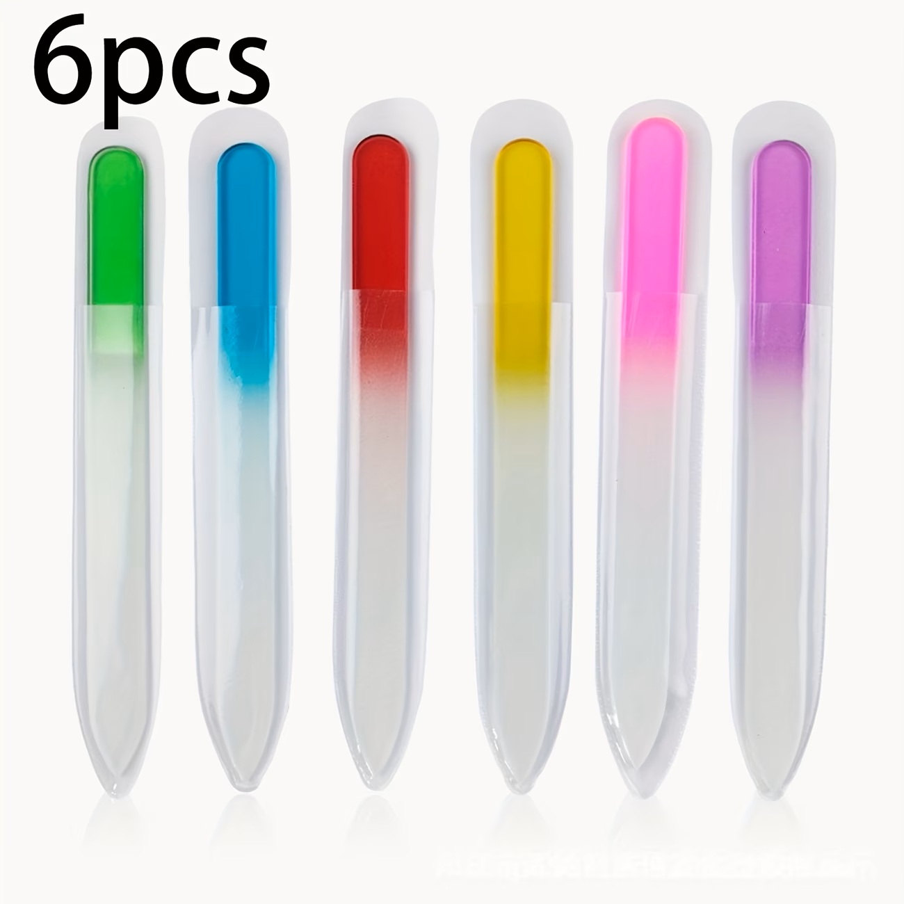 6pcs Crystal Glass Nail Files  - Nail Art Xl 评论和价格