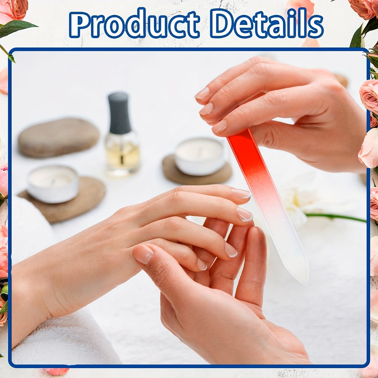 6pcs Crystal Glass Nail Files  - Nail Art Xl 评论和价格