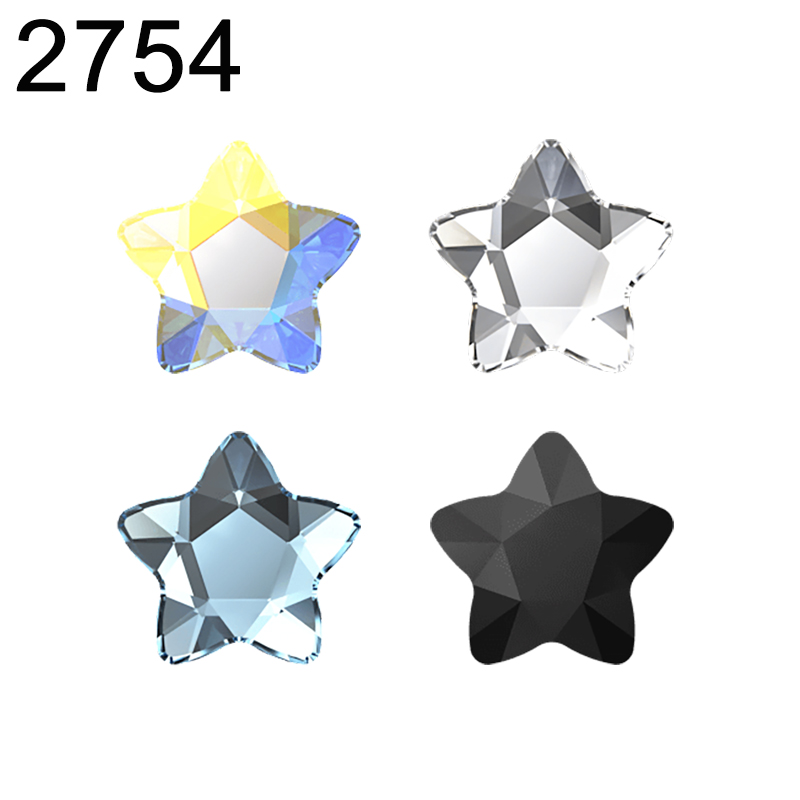 Genuine 2754 Star Flower Flat  - Nail Art Flower 评论和价格