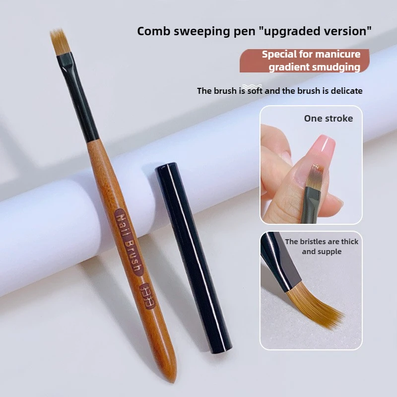 Gradient Nail Art Brush Acryli - Nail Fan Brush 评论和价格