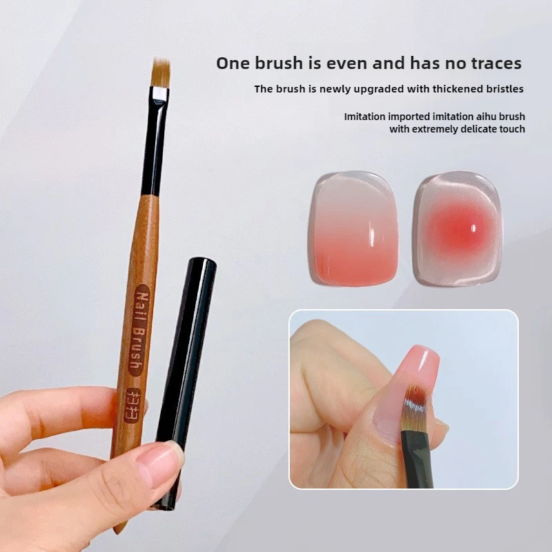 Gradient Nail Art Brush Acryli - Nail Fan Brush 评论和价格